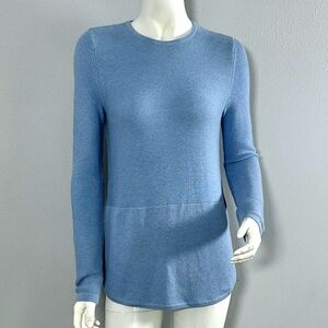 NWT. Advent Blue Sweater. XS